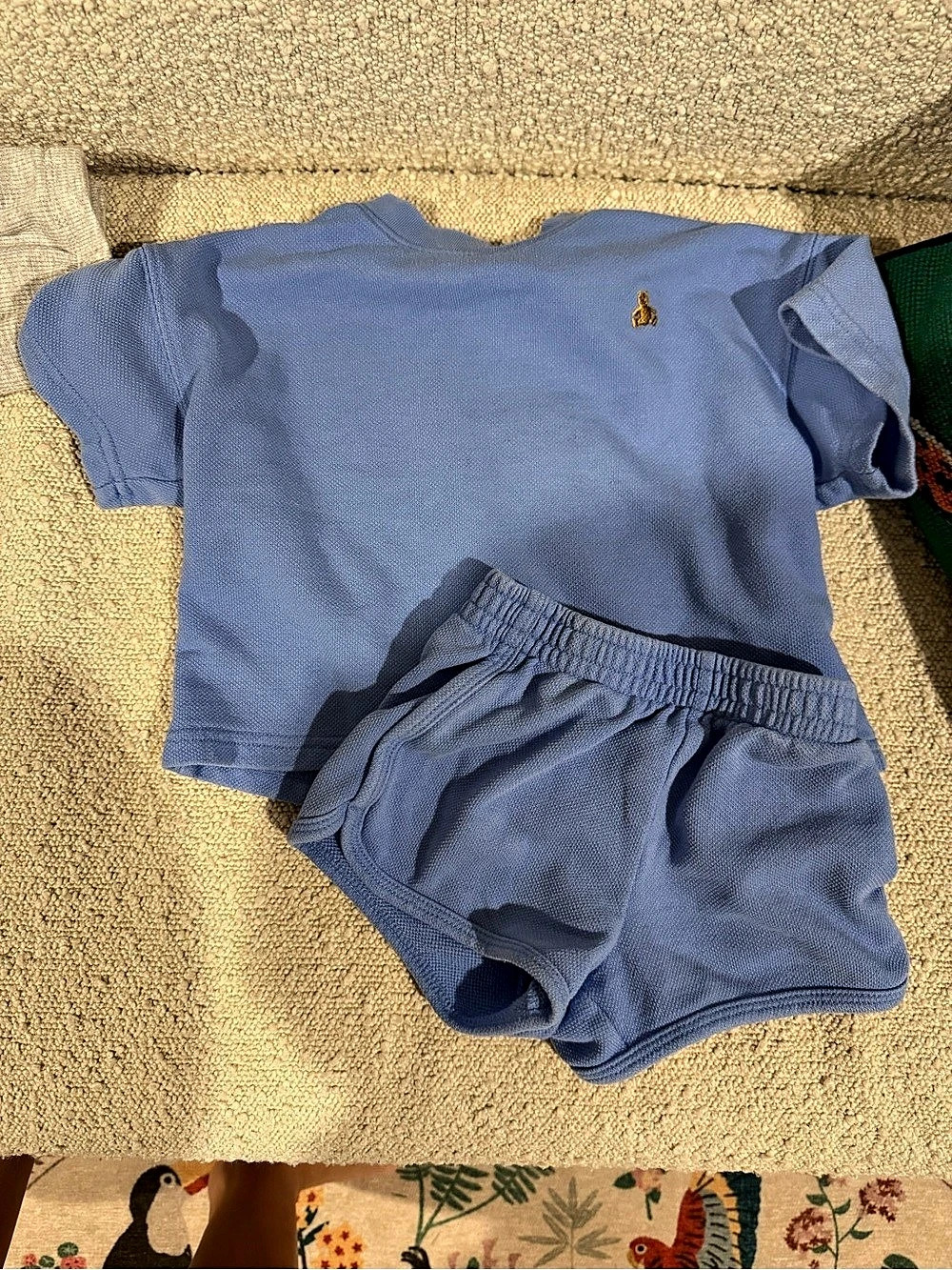 baby GAP Blue Baby Matching Set 18-24 Months